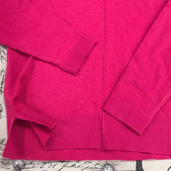 Bobeau V-Neck Knit Pullover Sweater - Picture 6 of 8